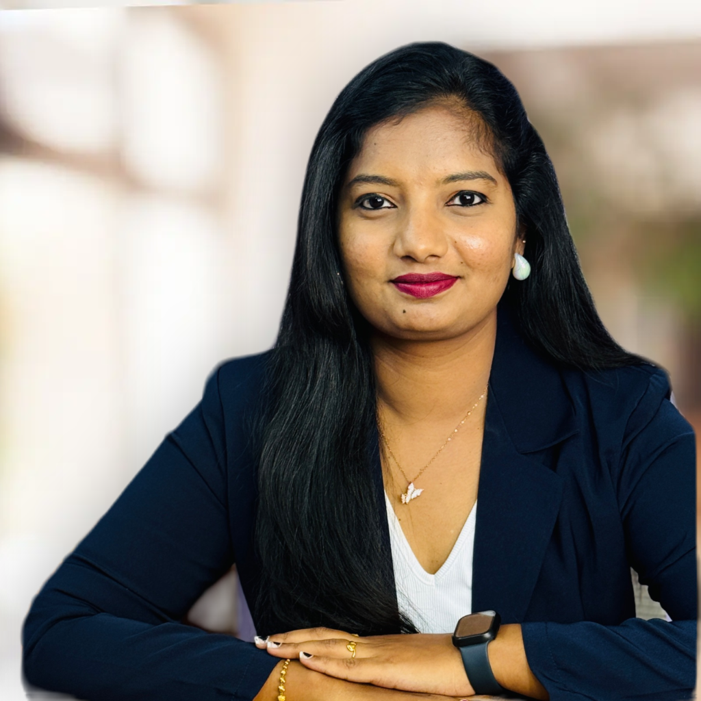 Sahithi — Executive Presence Coach and founder of Fluency Career Hub